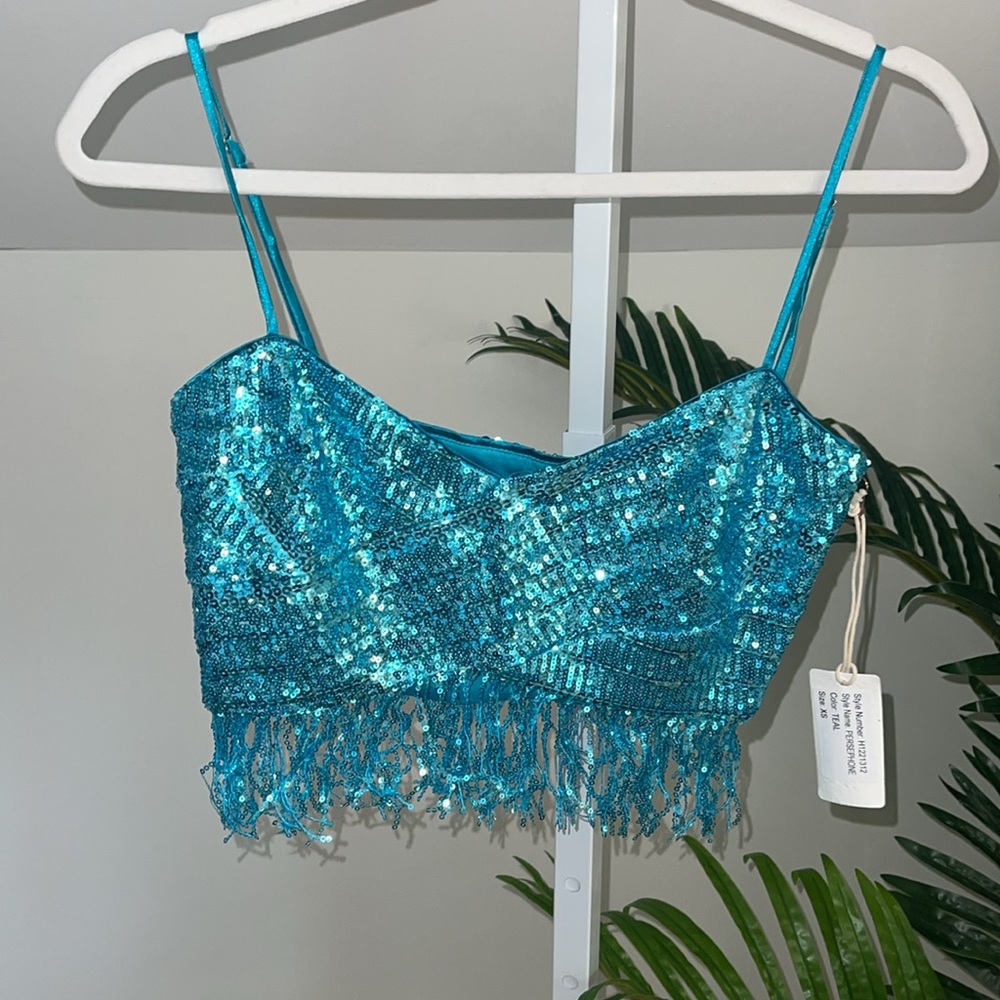 SAYLOR PERSEPHONE SEQUIN‎ SET NWT size XS - Picture 5 of 6